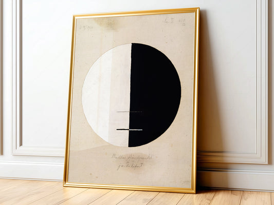 Hilma af Klint,  Buddha's Standpoint In The Earthly Life No 3, Half Circle