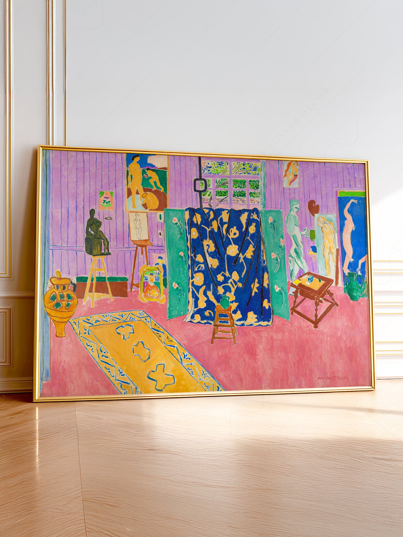Henri Matisse, The Pink Studio, Fine Art Print