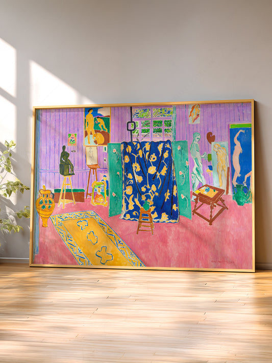 Henri Matisse, The Pink Studio, Fine Art Print