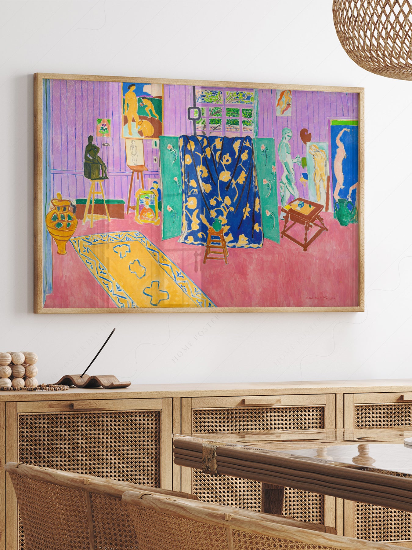 Henri Matisse, The Pink Studio, Fine Art Print