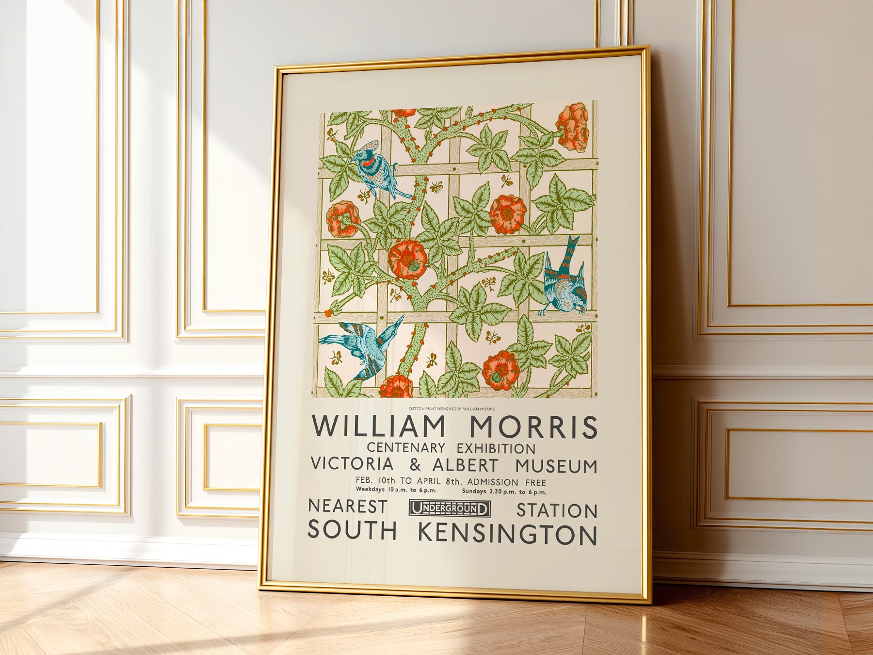 Gift-ready William Morris fine art print – museum quality