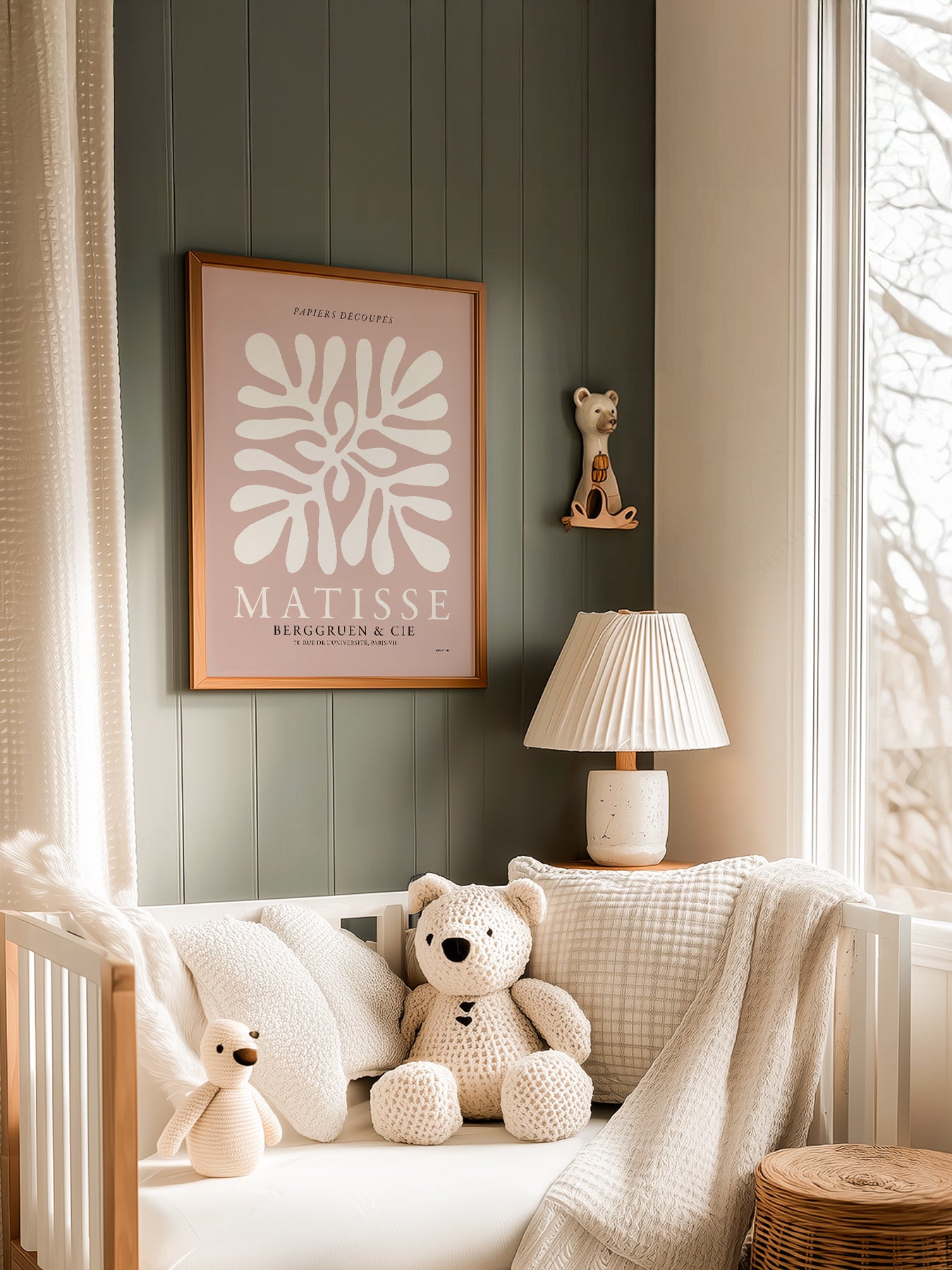 Henri Matisse, The Cut-outs Prints, Black beige and orange colors