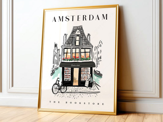 City Bookstore Art - Amsterdam