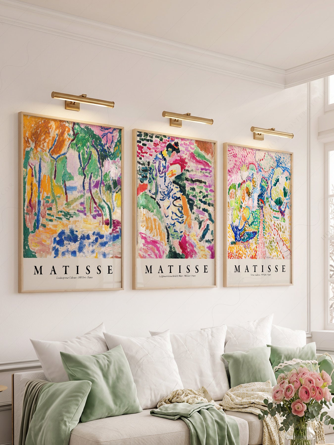 Henri Matisse Gallery Wall Set of 3 Prints – Colorful – archival paper art print
