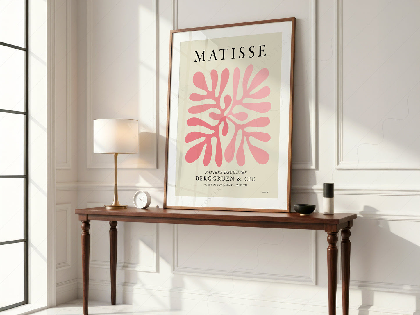 Henri Matisse, Pink Coral Poster, The cut-out Collection
