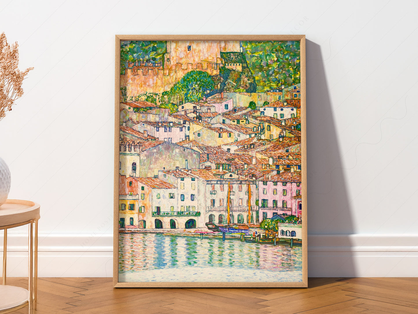 Gustav Klimt, Malcesine at Lake Garda Wall Art, Fine Art Print