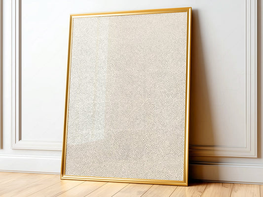 Yayoi Kusama Print, Contemporary Wall Decor, White Dots