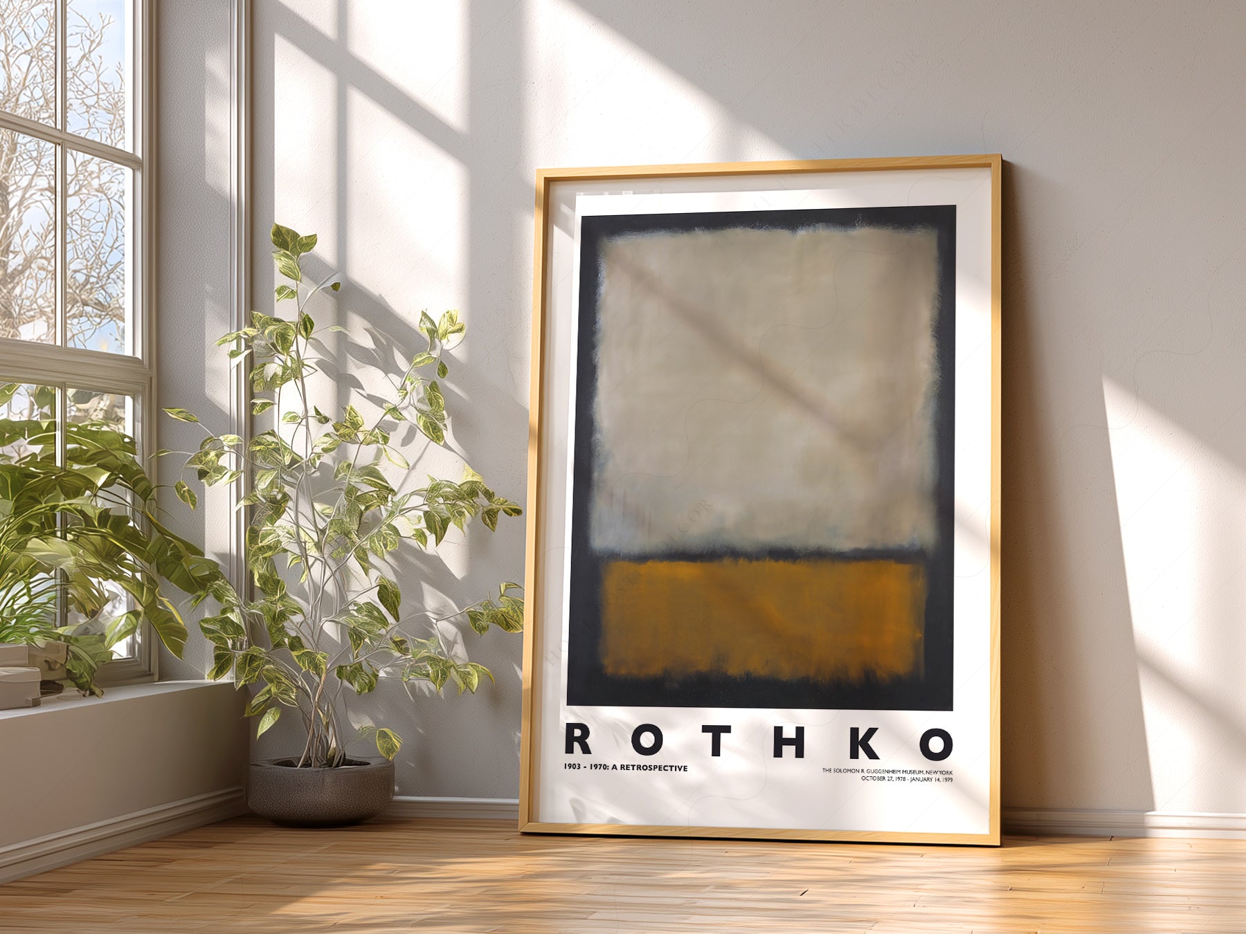 Gift-ready Mark Rothko fine art print – museum quality