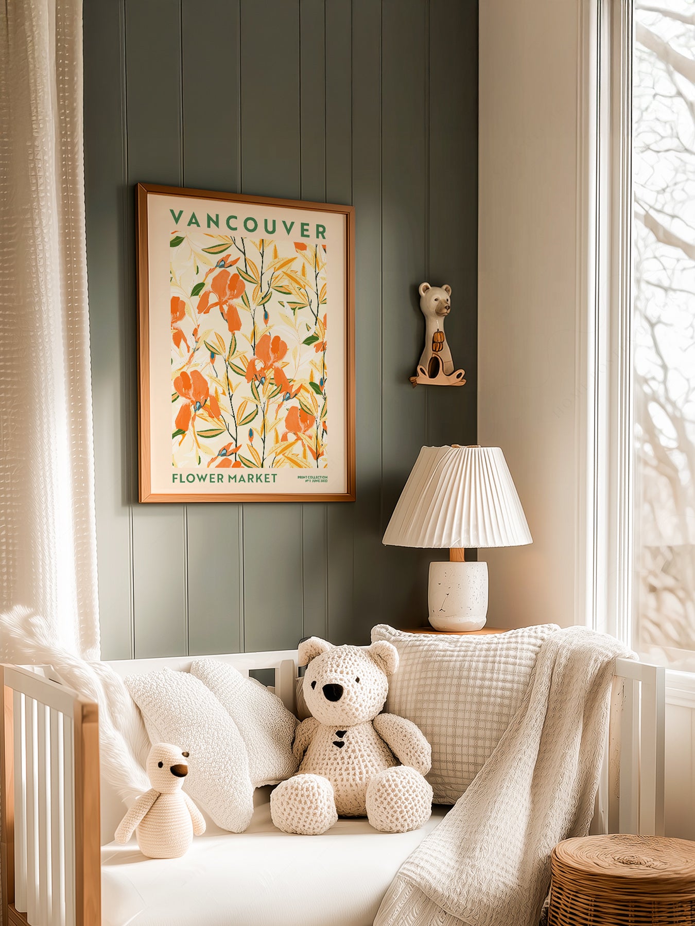 Vancouver Flower Market in a light-filled Japandi-inspired living space