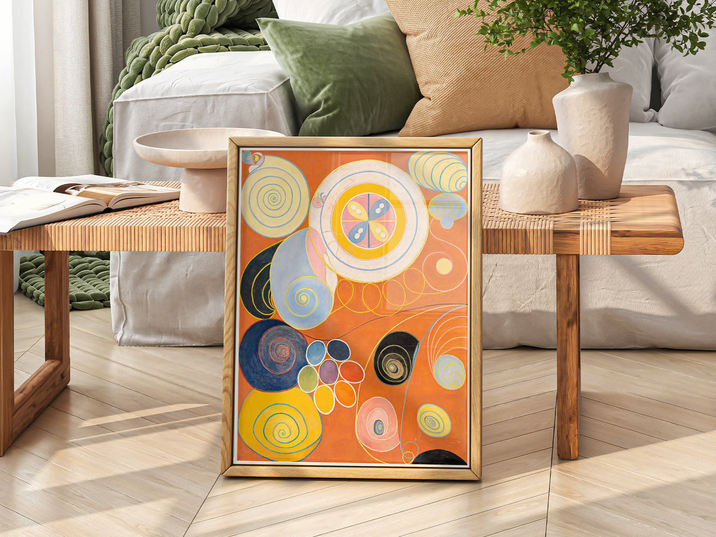 Hilma Af Klint, Group IV, No. 3. The Ten Largest, Youth (1907)