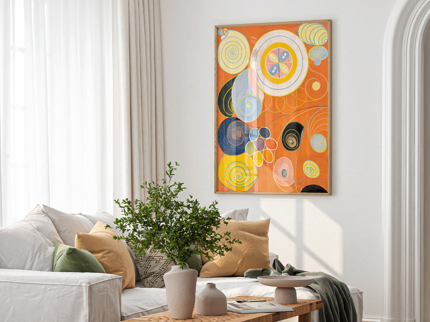 Hilma Af Klint, Group IV, No. 3. The Ten Largest, Youth (1907)