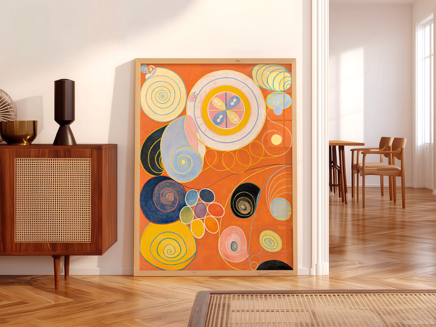 Hilma Af Klint, Group IV, No. 3. The Ten Largest, Youth (1907)