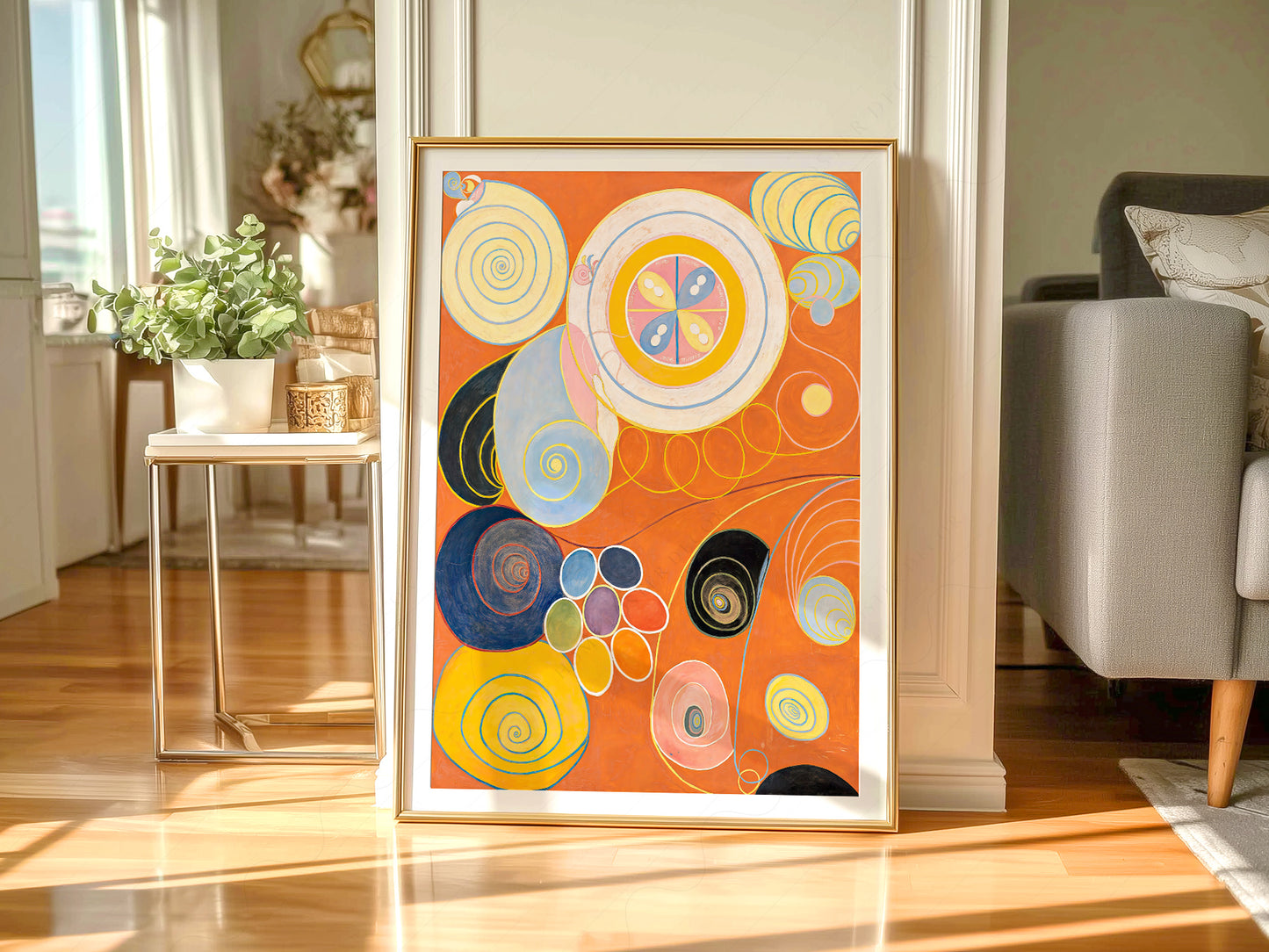 Hilma Af Klint, Group IV, No. 3. The Ten Largest, Youth (1907)