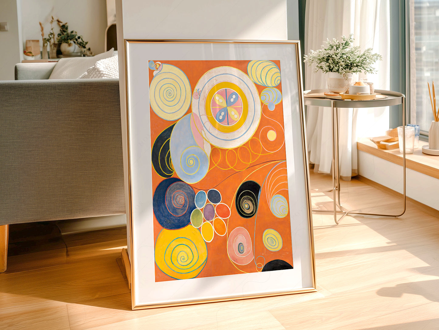 Hilma Af Klint, Group IV, No. 3. The Ten Largest, Youth (1907)