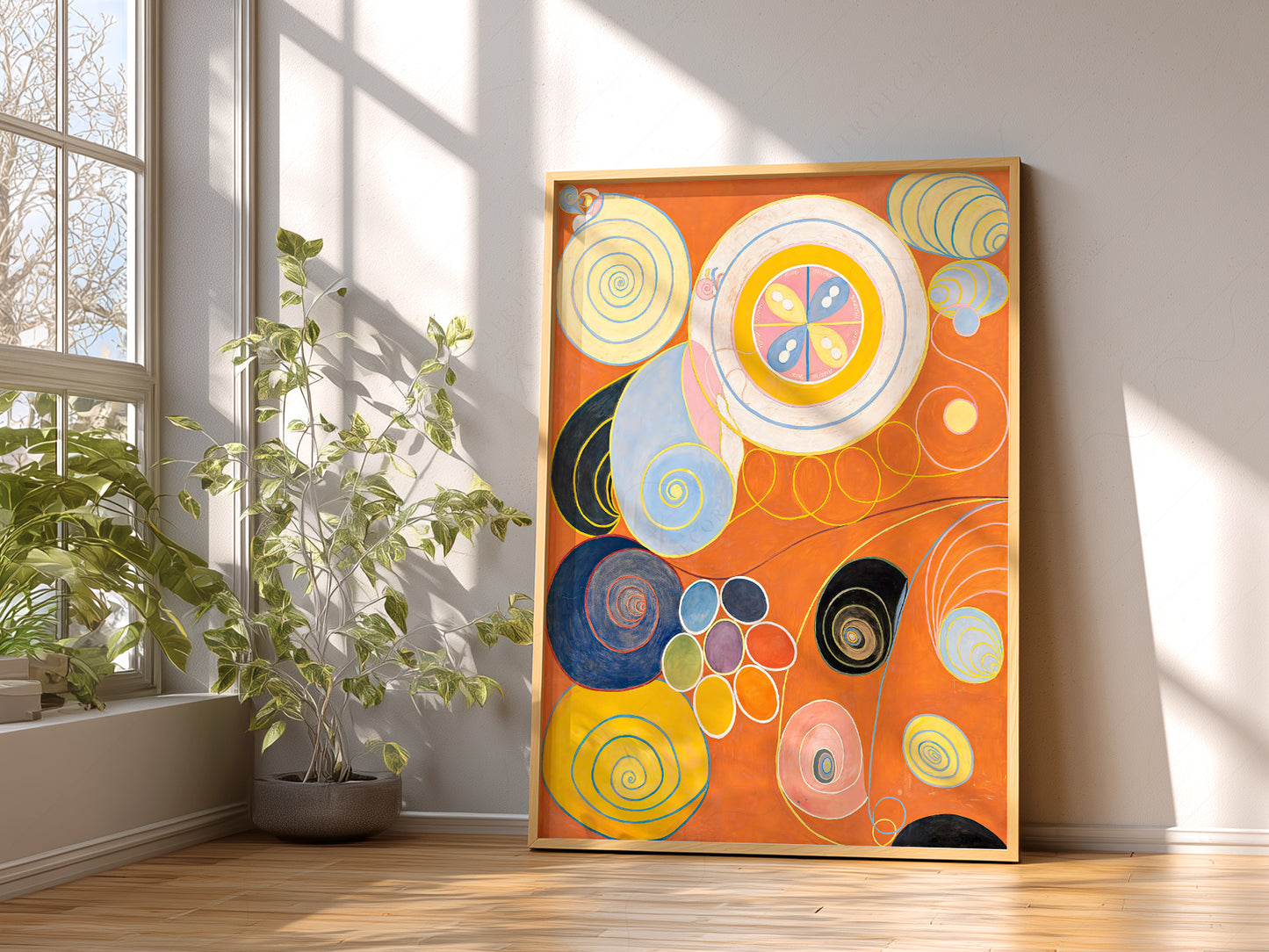 Hilma Af Klint, Group IV, No. 3. The Ten Largest, Youth (1907)