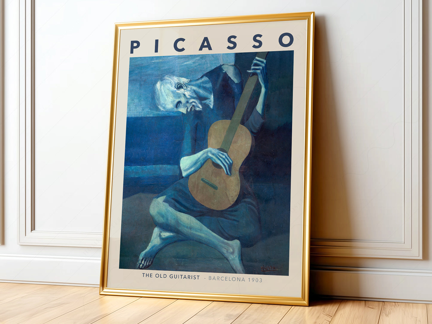 Pablo Picasso Home Decor, Museum Quality Prints, The Old Guitarist
