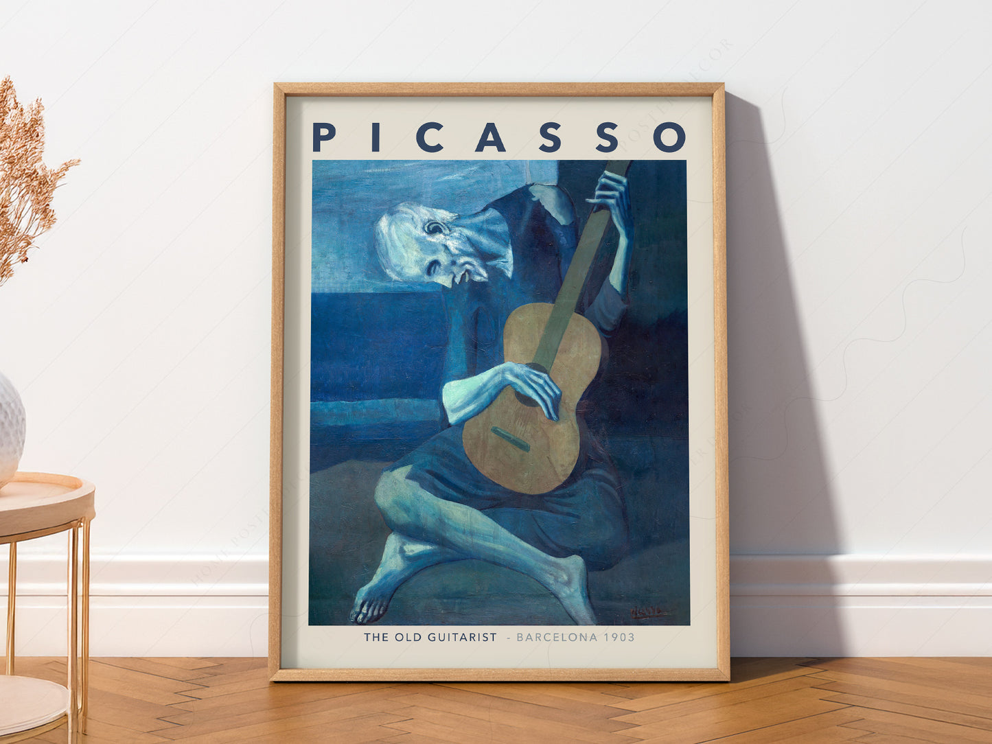 Pablo Picasso Home Decor, Museum Quality Prints, The Old Guitarist