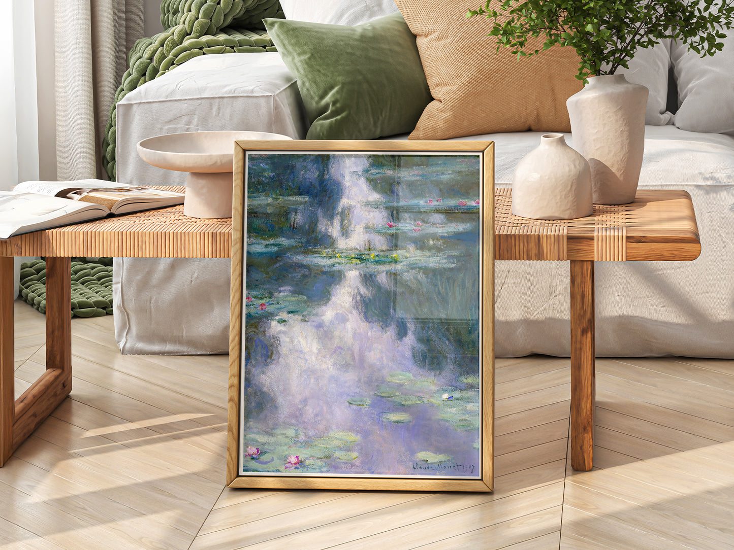 Claude Monet, Water Lilies Print, Nymphéas Poster