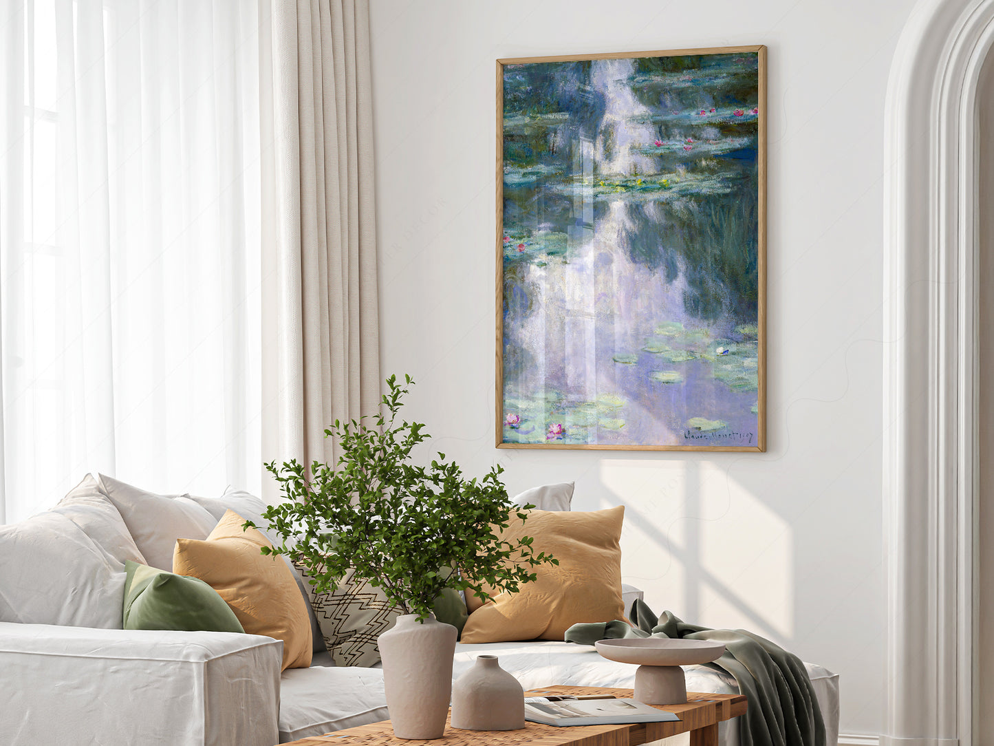 Claude Monet, Water Lilies Print, Nymphéas Poster