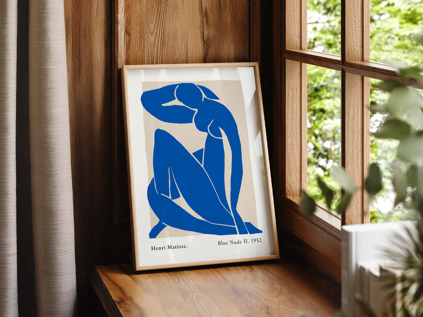 Matisse Poster, Blue Figure II, Nu Bleu Poster