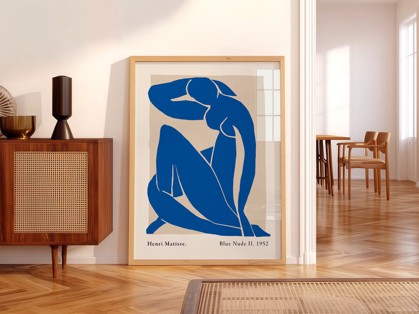 Matisse Poster, Blue Figure II, Nu Bleu Poster