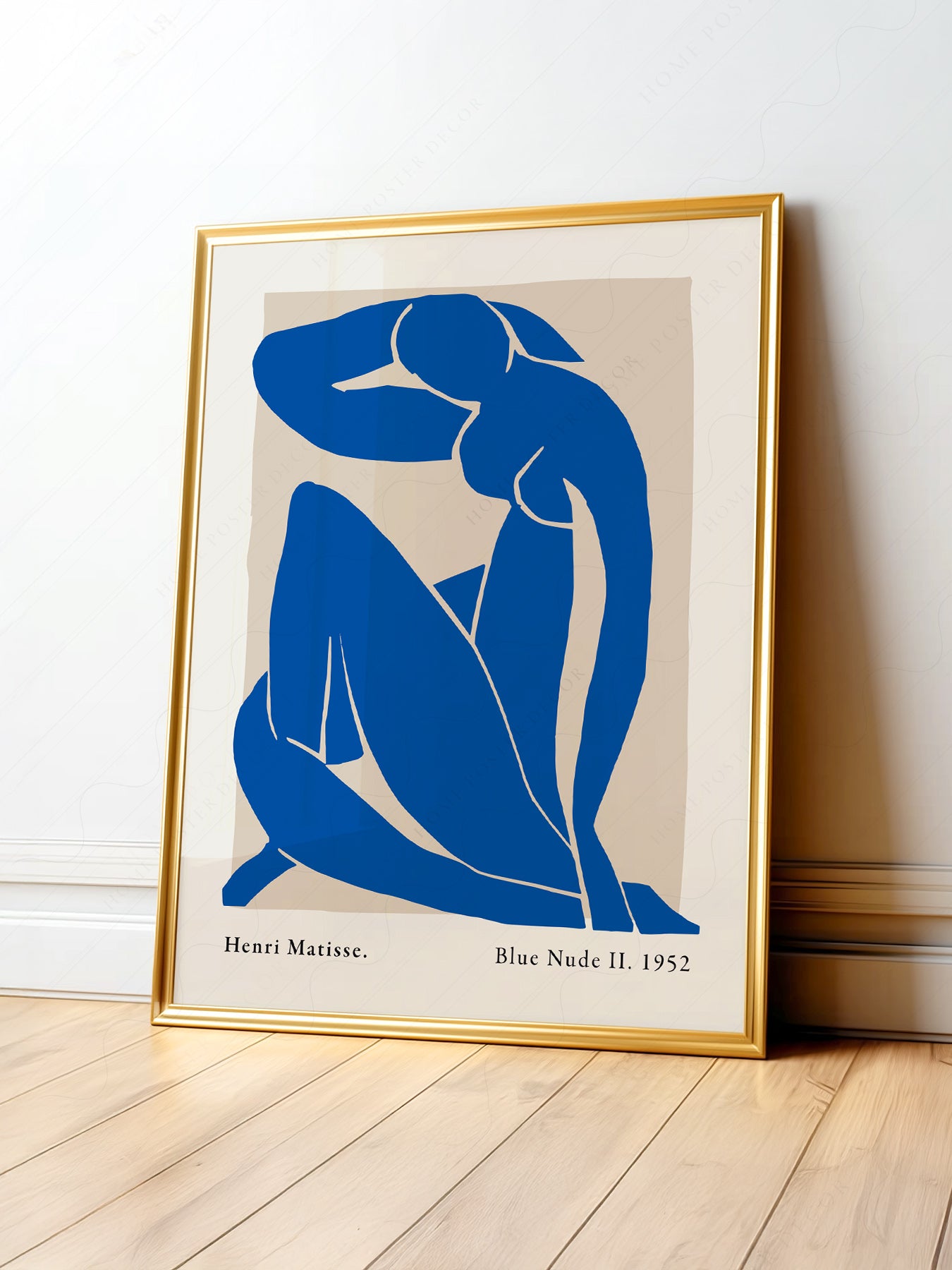 Matisse Poster, Blue Figure II, Nu Bleu Poster