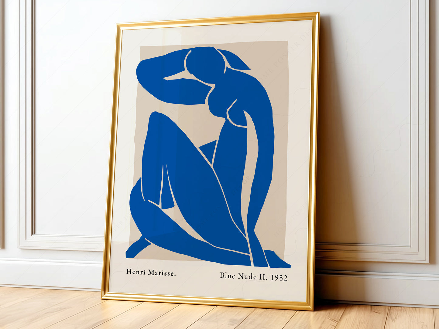 Matisse Poster, Blue Figure II, Nu Bleu Poster