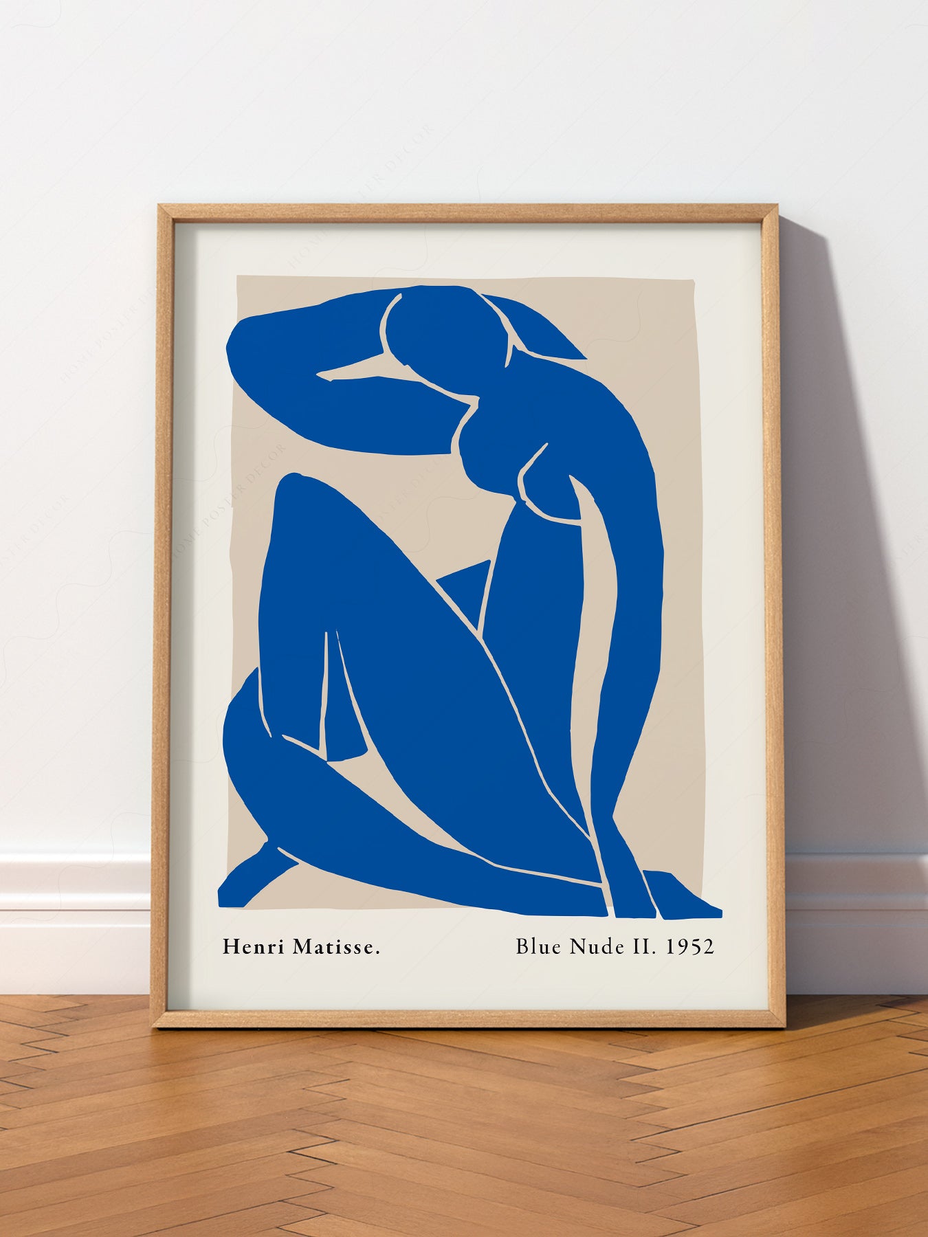 Matisse Poster, Blue Figure II, Nu Bleu Poster