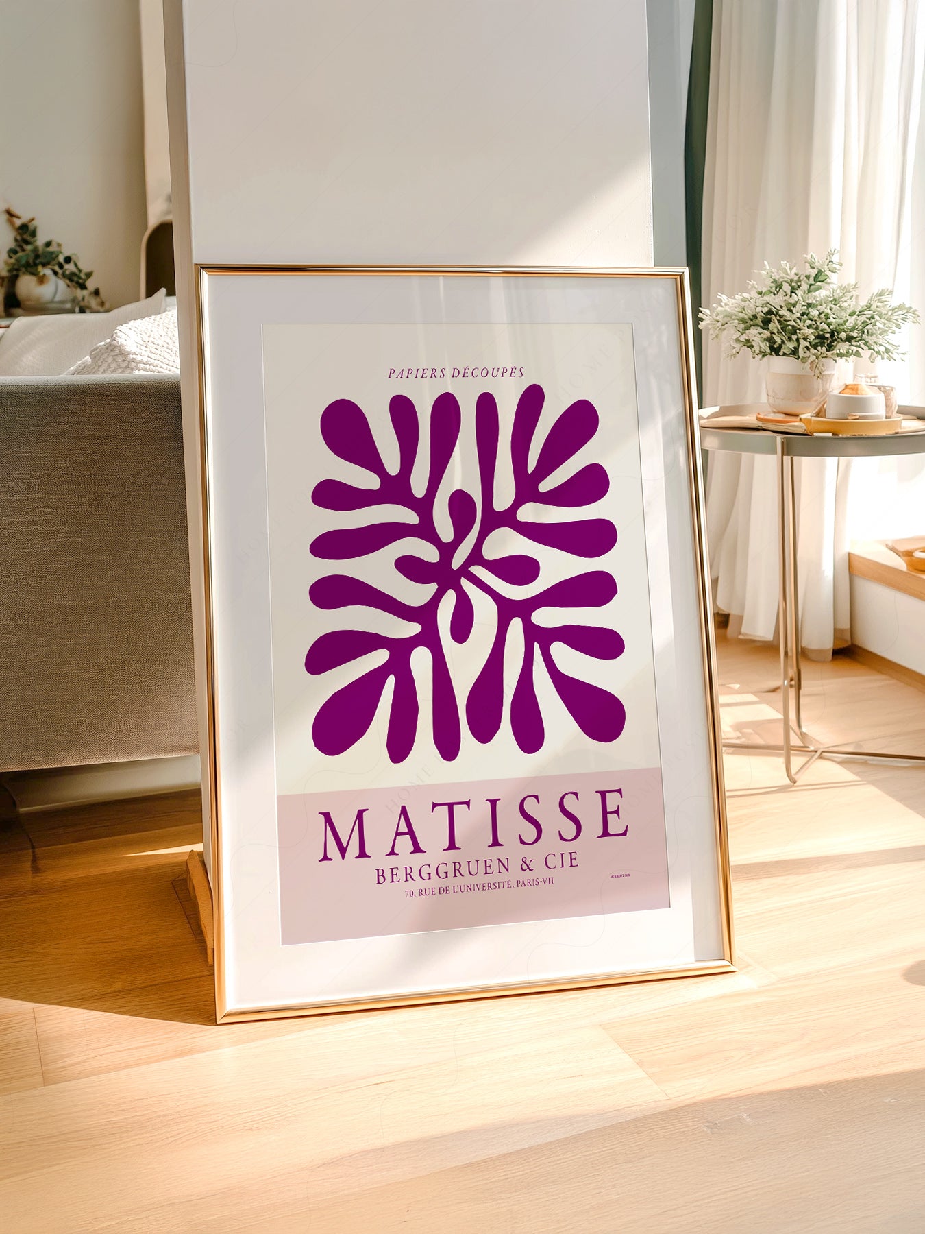 Henri Matisse Papiers Découpés Exhibition Print – Modern Wall Art