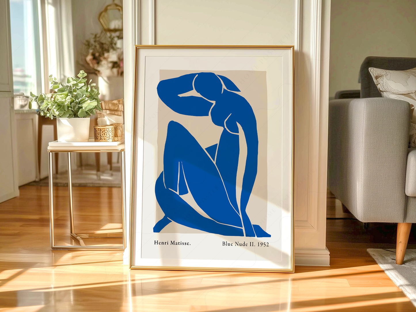 Matisse Poster, Blue Figure II, Nu Bleu Poster