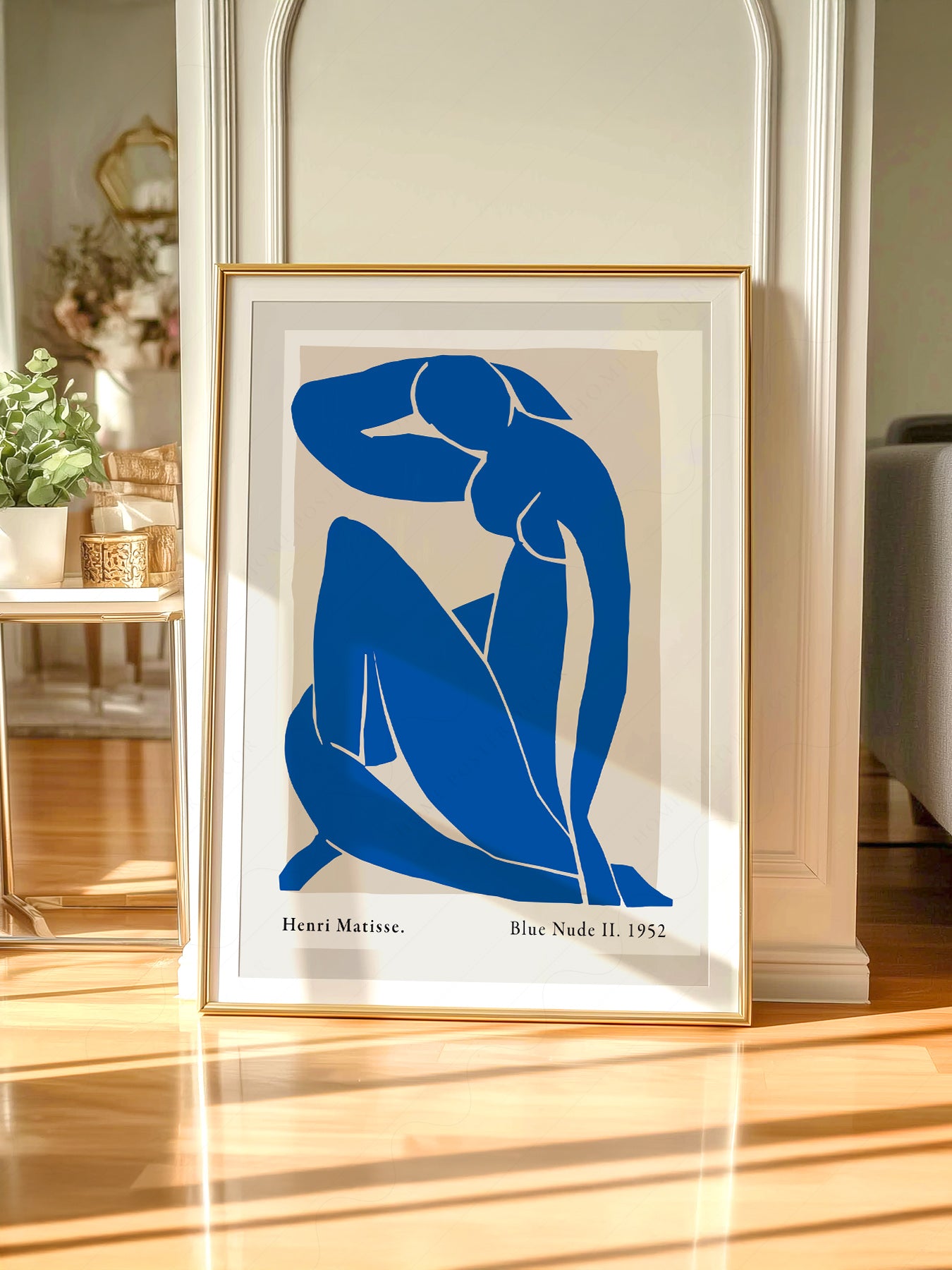 Matisse Poster, Blue Figure II, Nu Bleu Poster