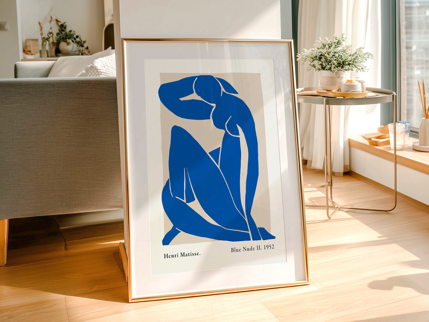 Matisse Poster, Blue Figure II, Nu Bleu Poster