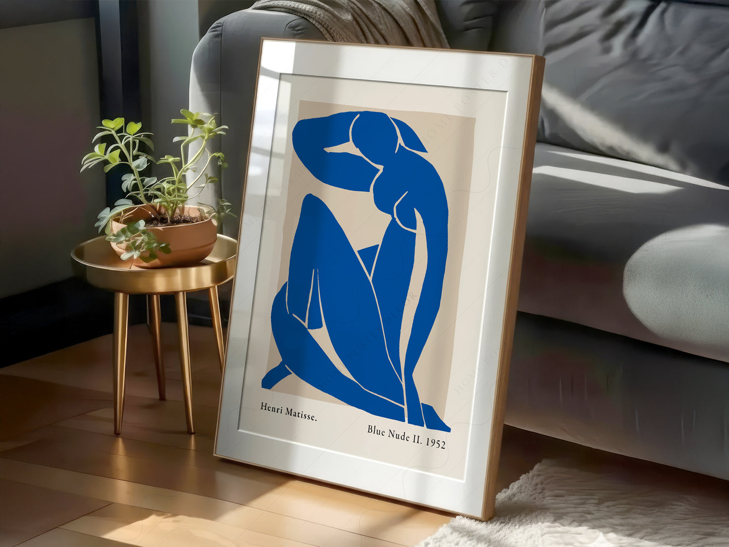 Matisse Poster, Blue Figure II, Nu Bleu Poster