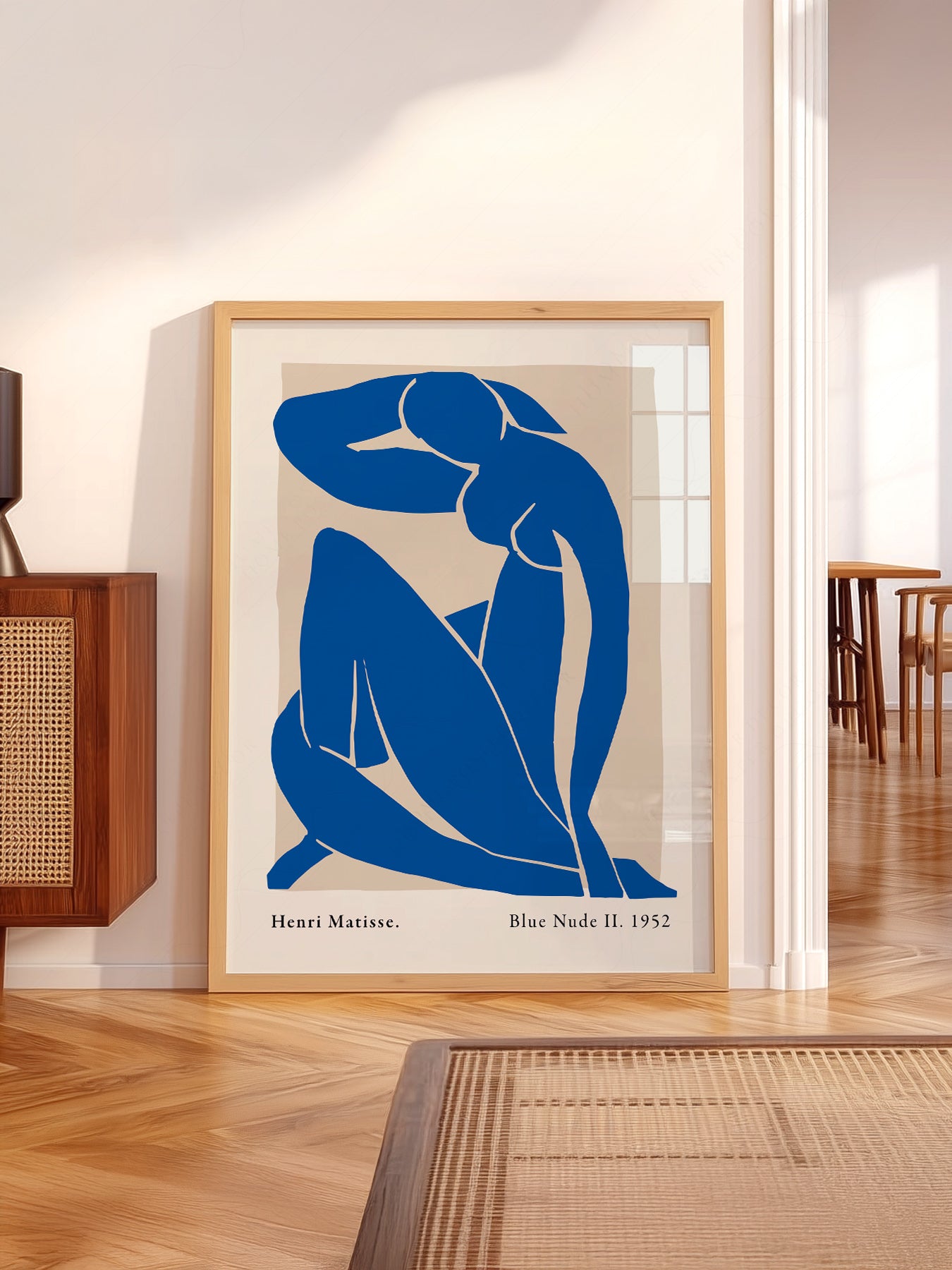 Matisse Poster, Blue Figure II, Nu Bleu Poster