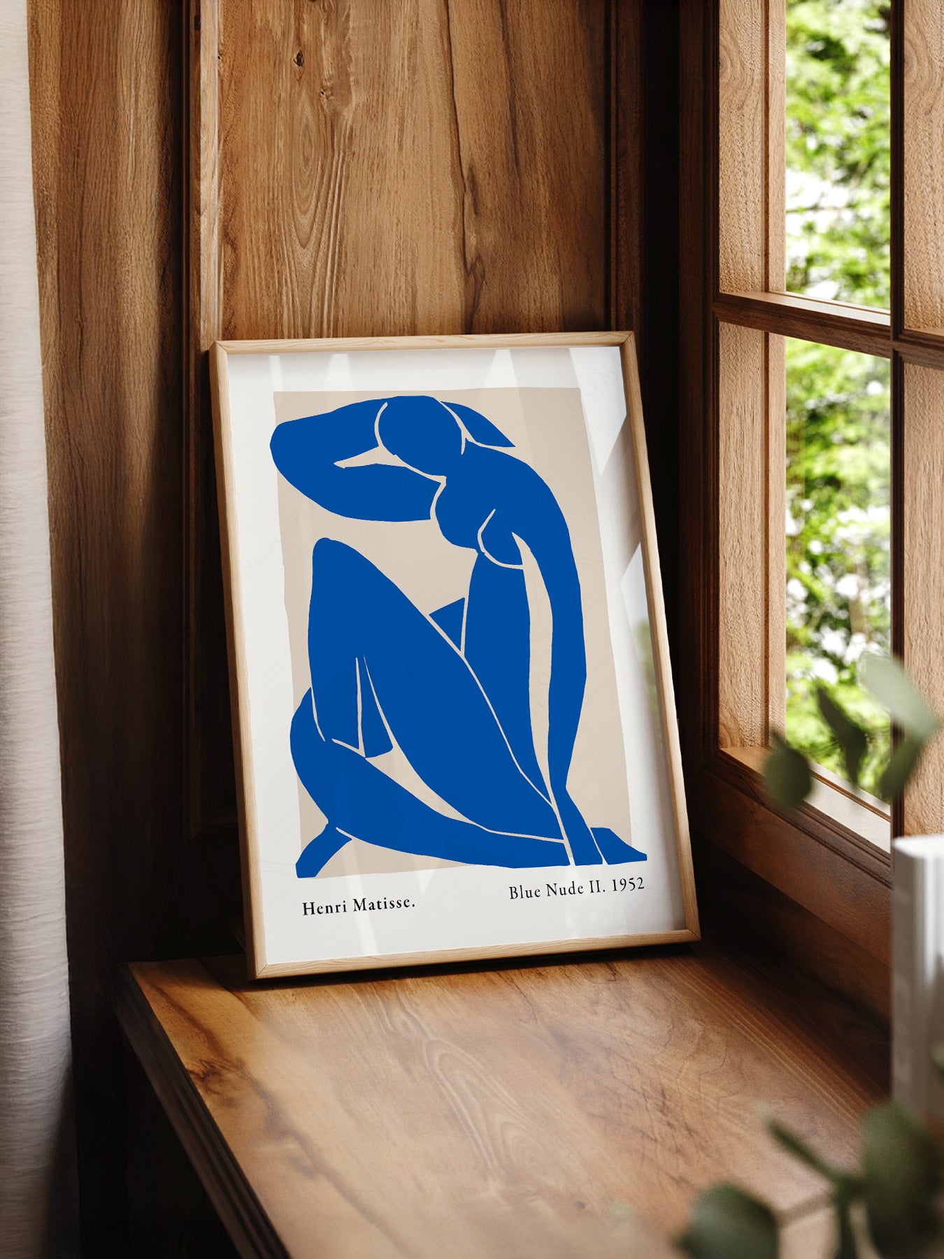 Matisse Poster, Blue Figure II, Nu Bleu Poster