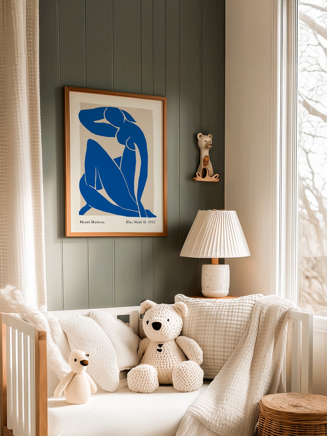 Matisse Poster, Blue Figure II, Nu Bleu Poster