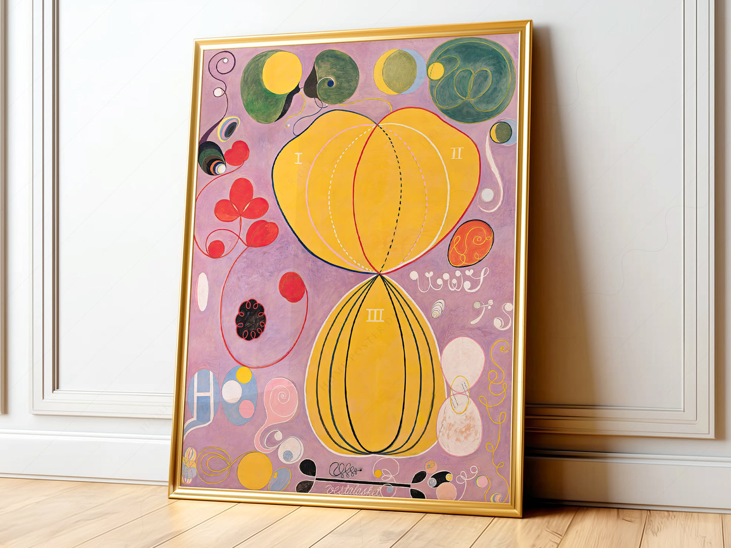 Hilma af Klint, Group IV, The Ten Largest, No. 7, Adulthood