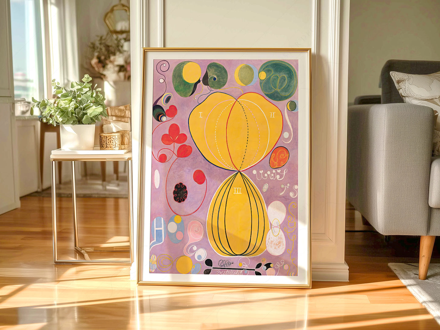 Hilma af Klint, Group IV, The Ten Largest, No. 7, Adulthood