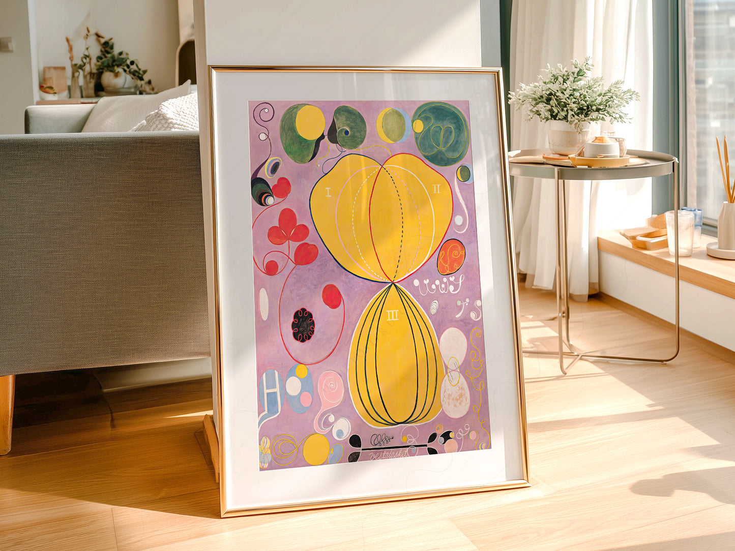 Hilma af Klint, Group IV, The Ten Largest, No. 7, Adulthood