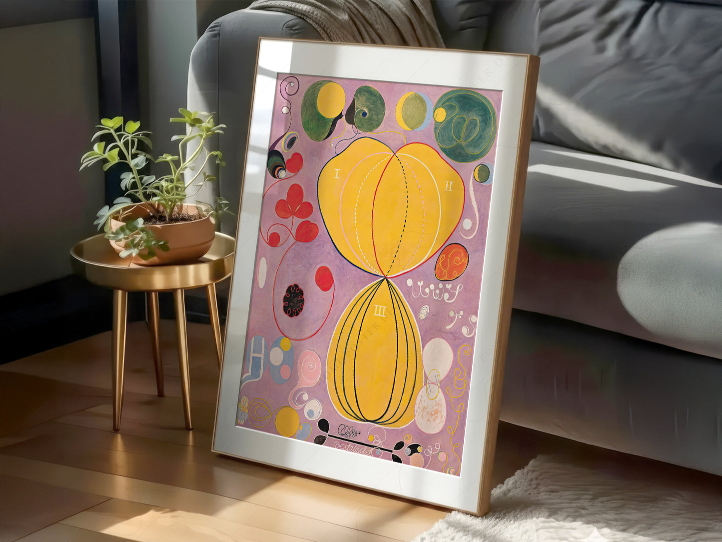 Hilma af Klint, Group IV, The Ten Largest, No. 7, Adulthood