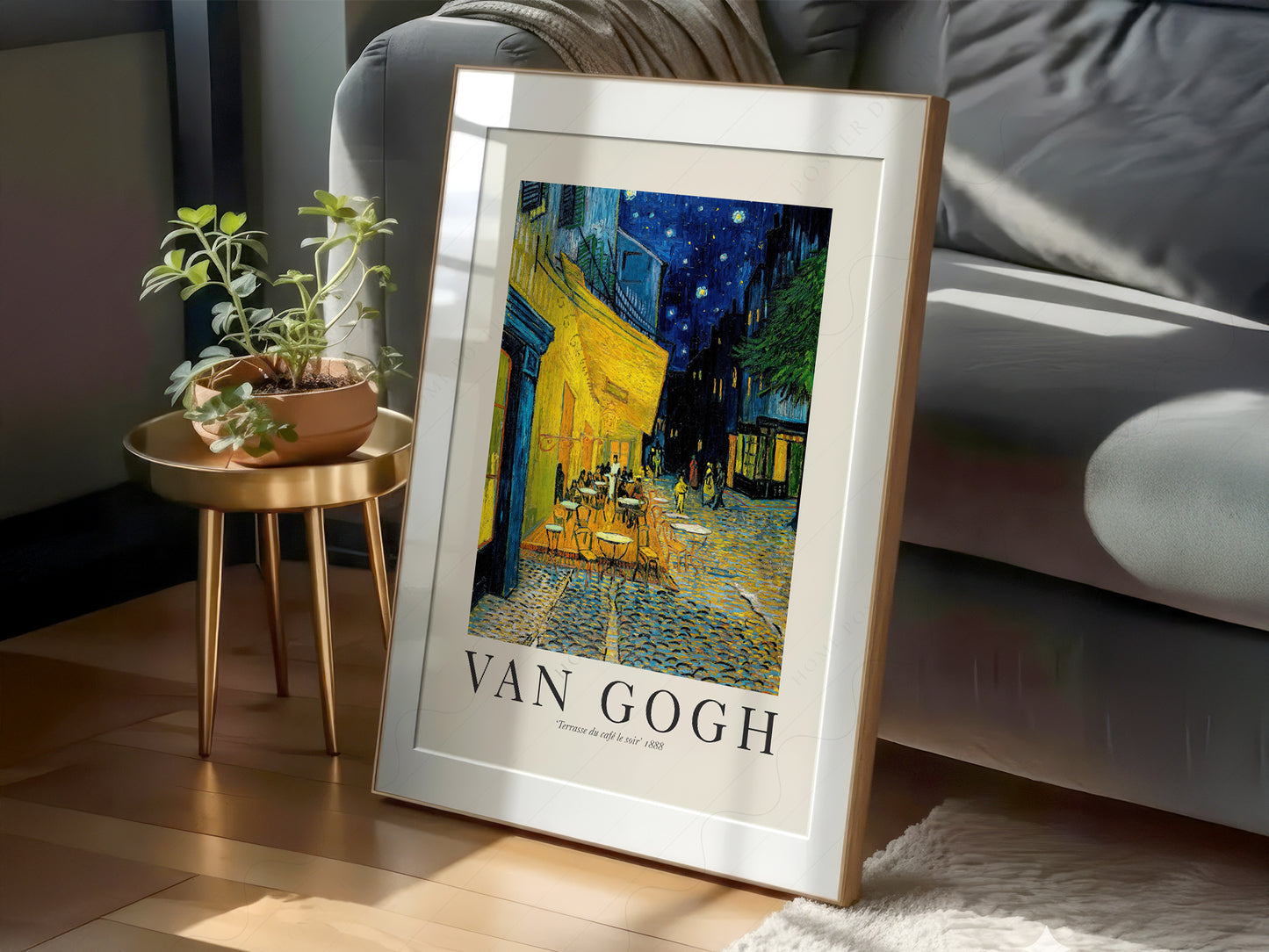 Van Gogh Print, Café Terrace at Night, French Café