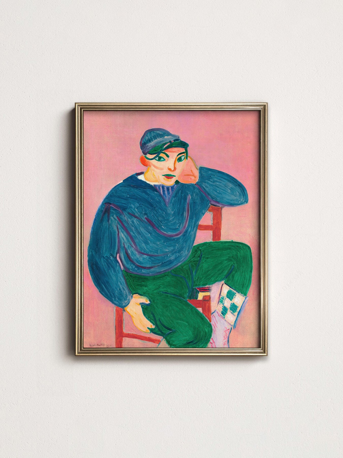 Henri Matisse Young Sailor Art Print – Museum Wall Art Poster