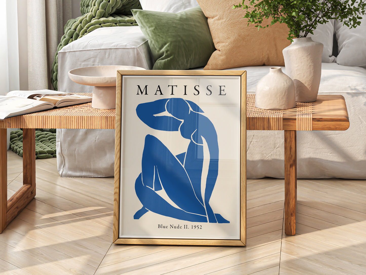 Henri Matisse Print, Blue Woman II