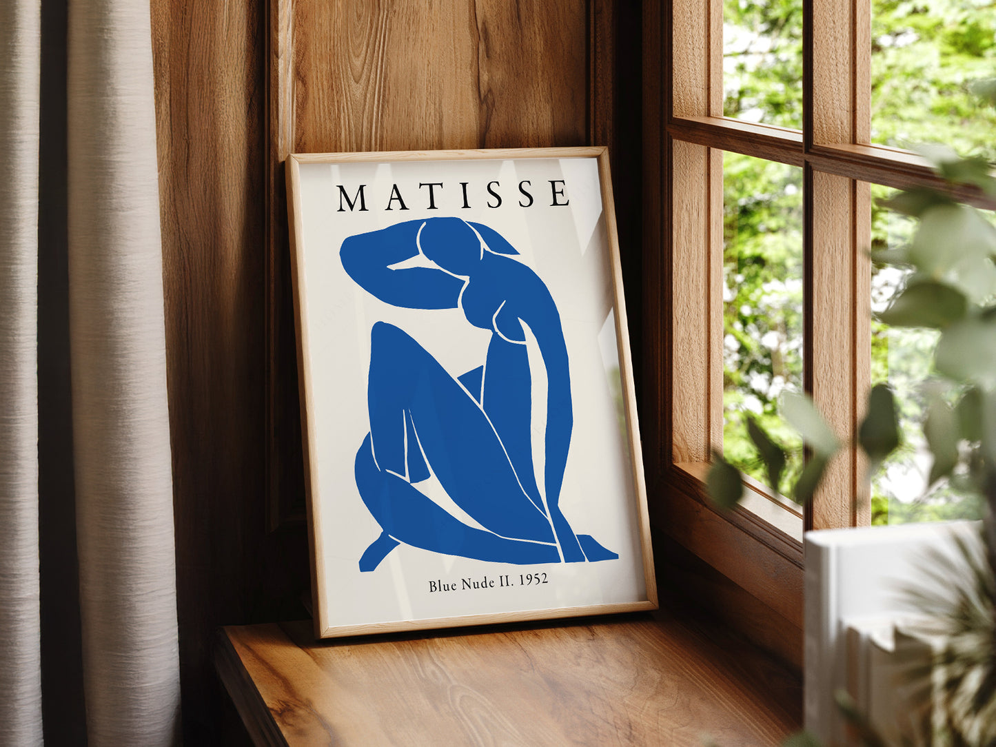 Henri Matisse Print, Blue Woman II