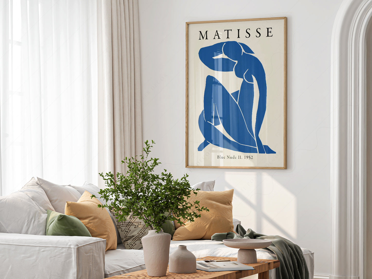 Henri Matisse Print, Blue Woman II