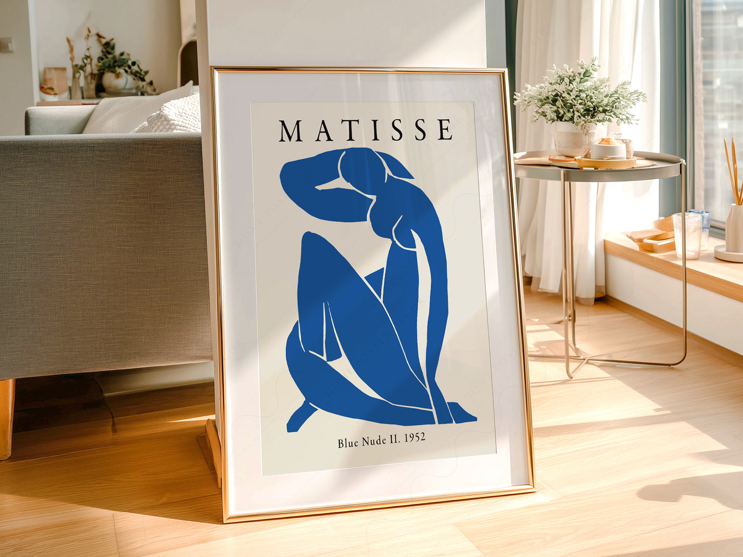 Henri Matisse Print, Blue Woman II