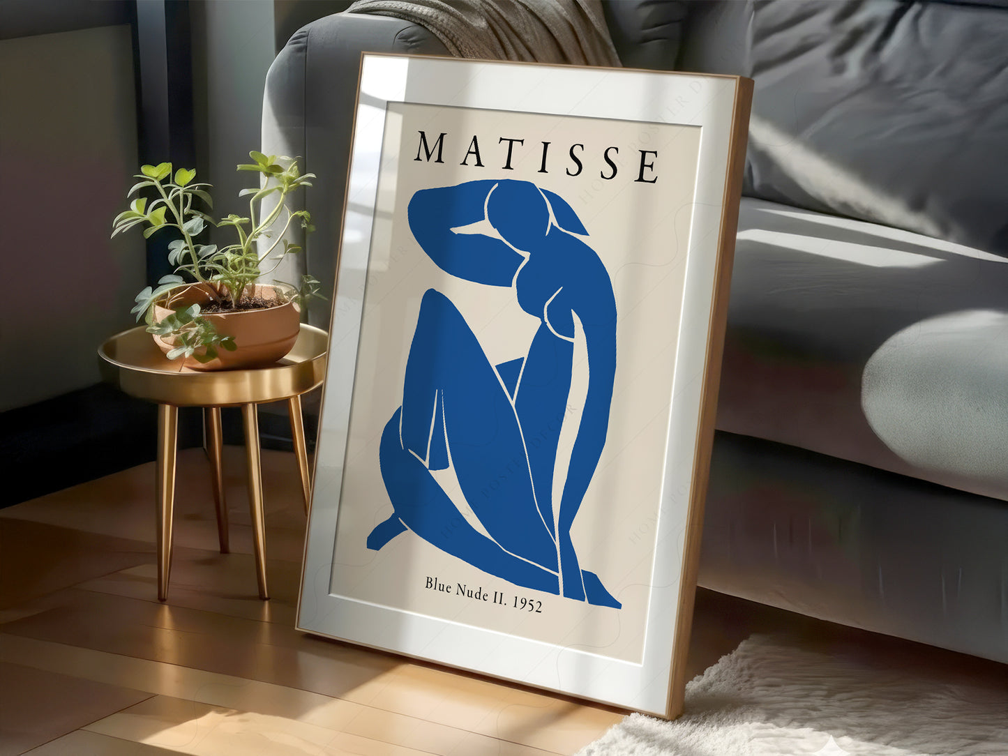 Henri Matisse Print, Blue Woman II