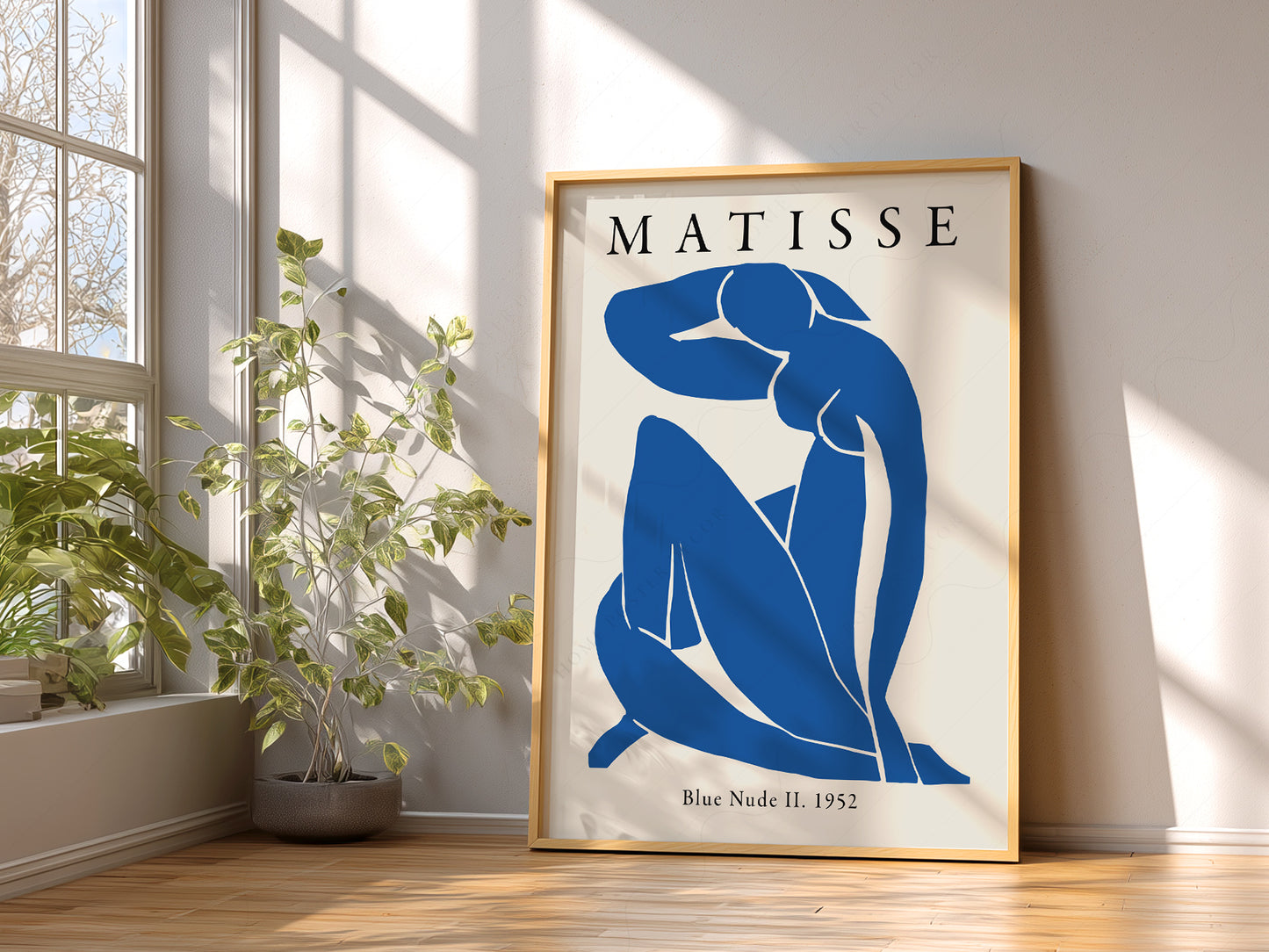 Henri Matisse Print, Blue Woman II