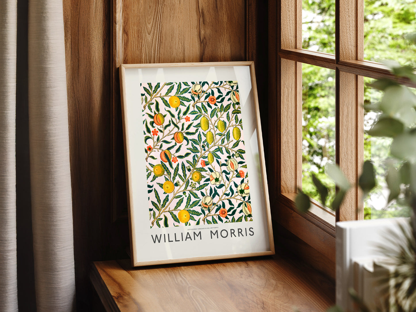 William Morris, William Morris, Fruit or Pomegranate, Fine Art Print