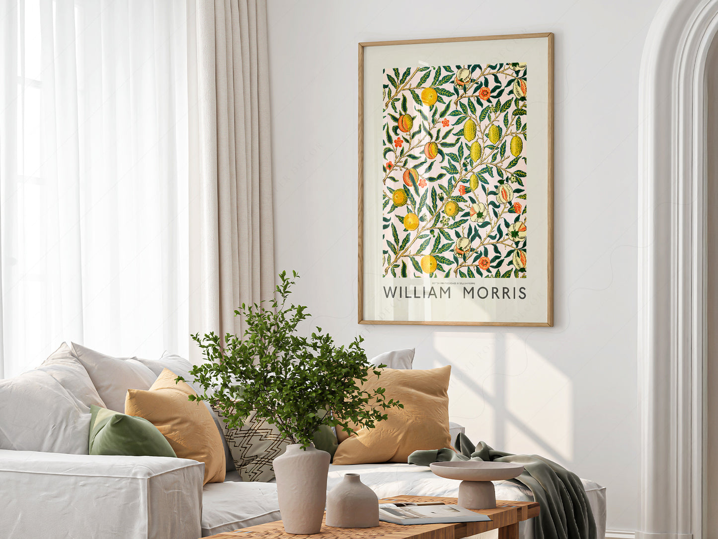 William Morris, William Morris, Fruit or Pomegranate, Fine Art Print